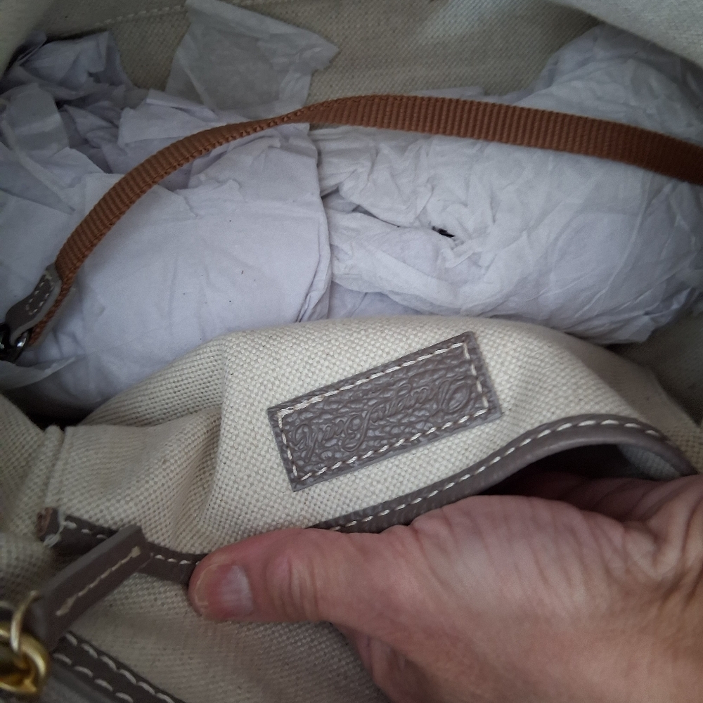 Dooney & Bourke Domed Satchel In Elephant NWT! - Picture 4 of 9